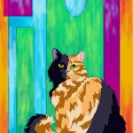 Half and Half Cat