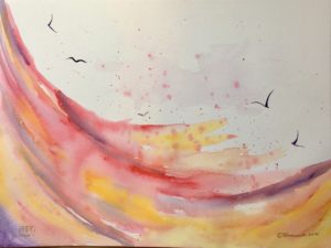fine art watercolor painting